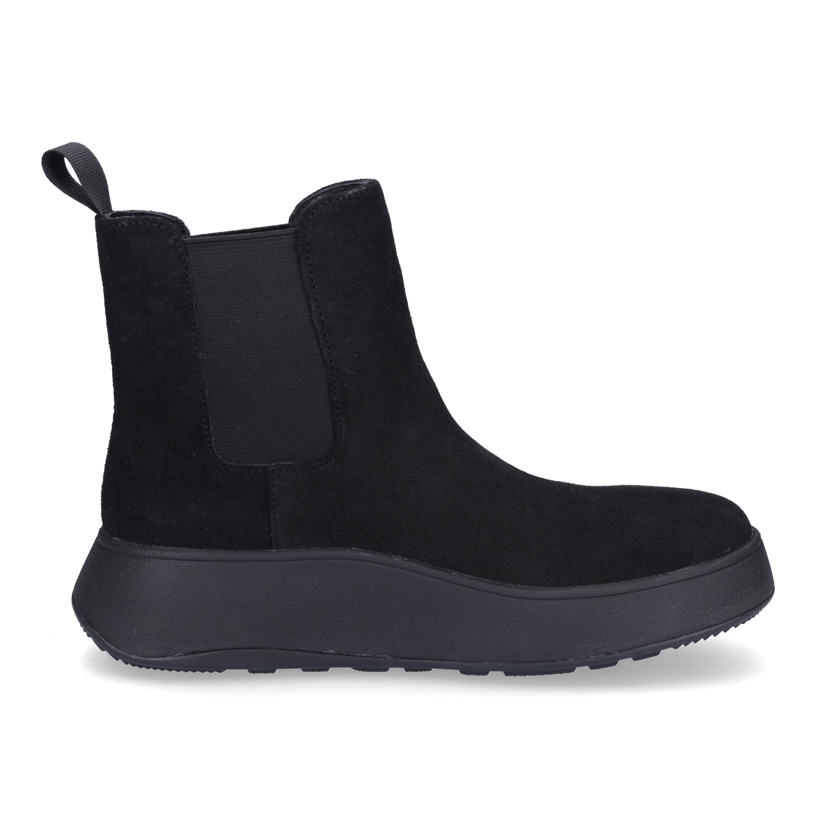 FitFlop Damen Chelsea Boot F-MODE SU schwarz
