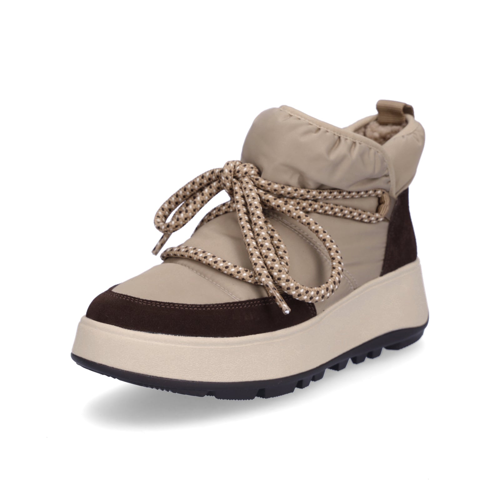 FitFlop Damen Schnürboot F-MODE W/R taupe
