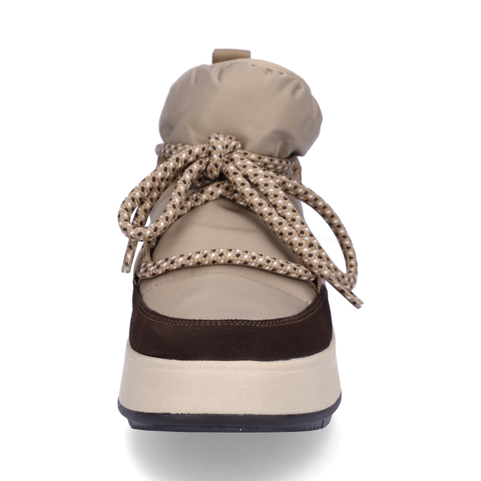 FitFlop Damen Schnürboot F-MODE W/R taupe