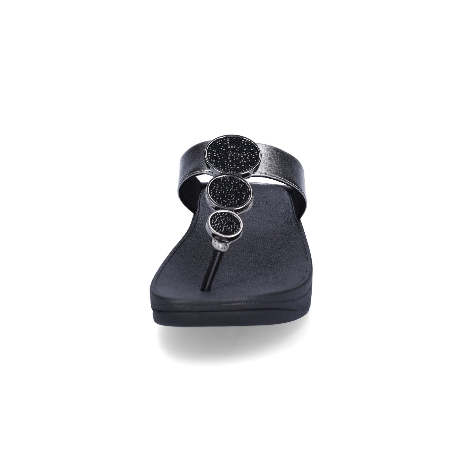 FitFlop Damen Pantolette Halo metallic