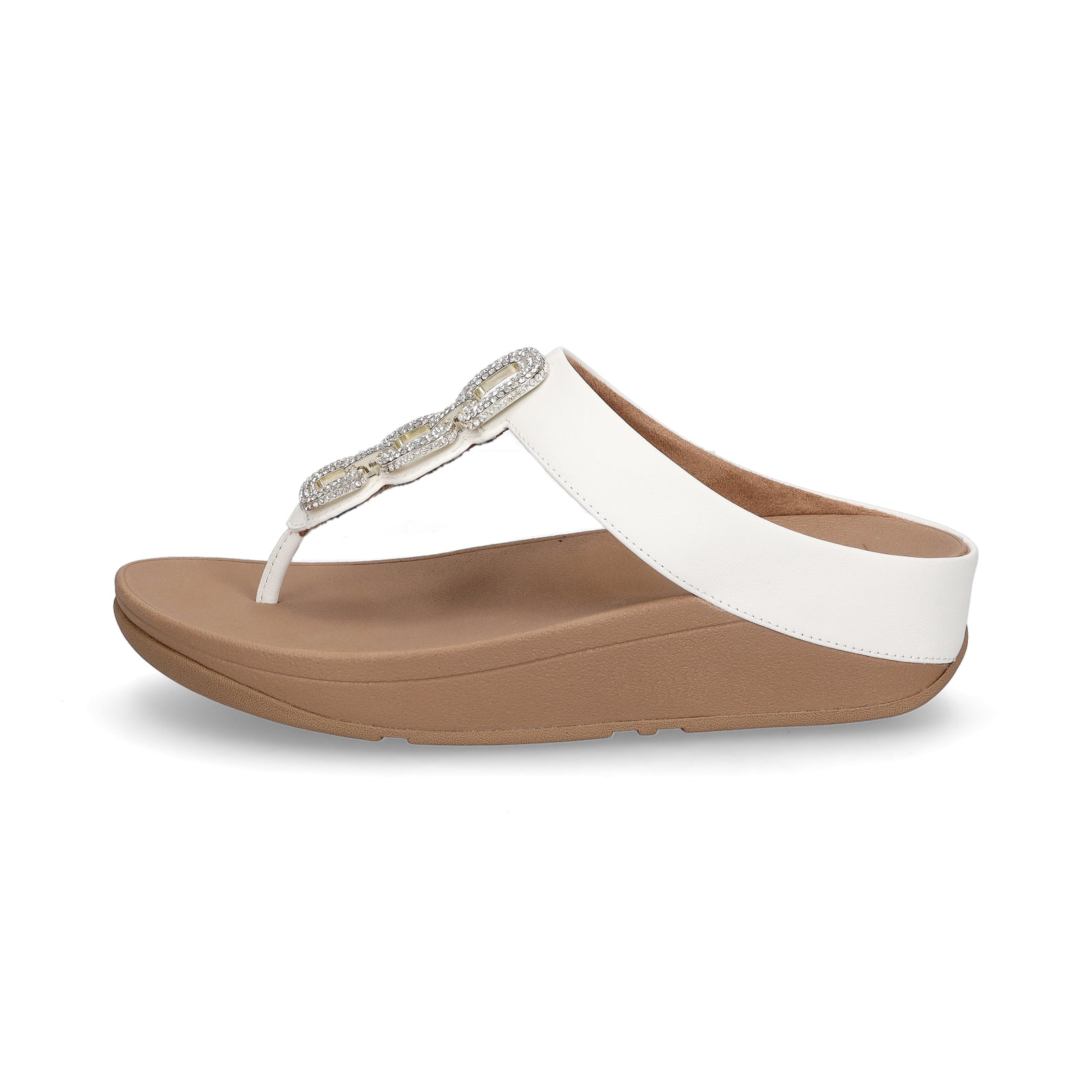 FitFlop Damen Pantolette Fino weiß