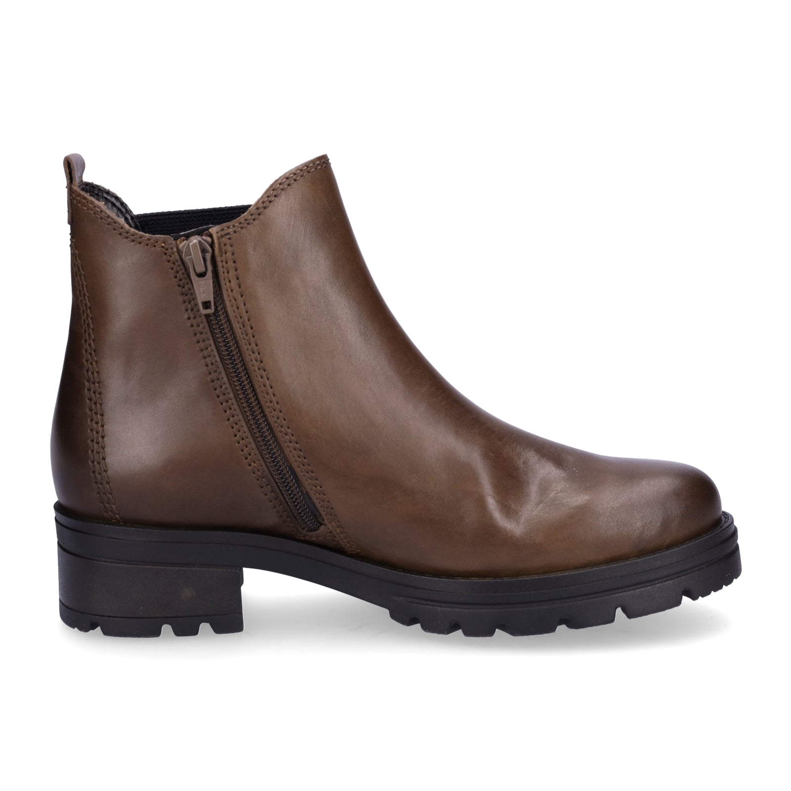 Gabor women's Chelsea ankle boots brown