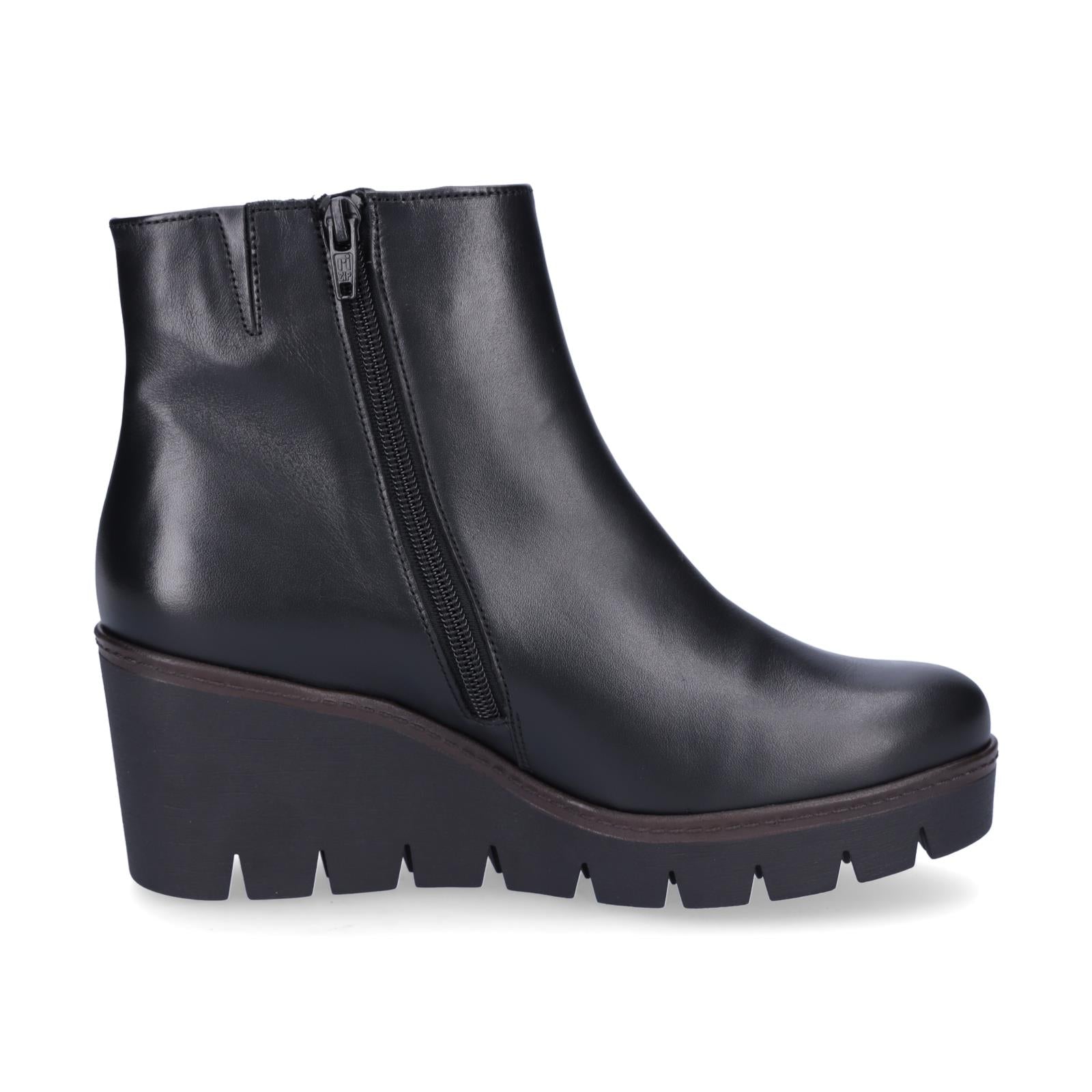 Gabor Damen Plateau Stiefelette schwarz
