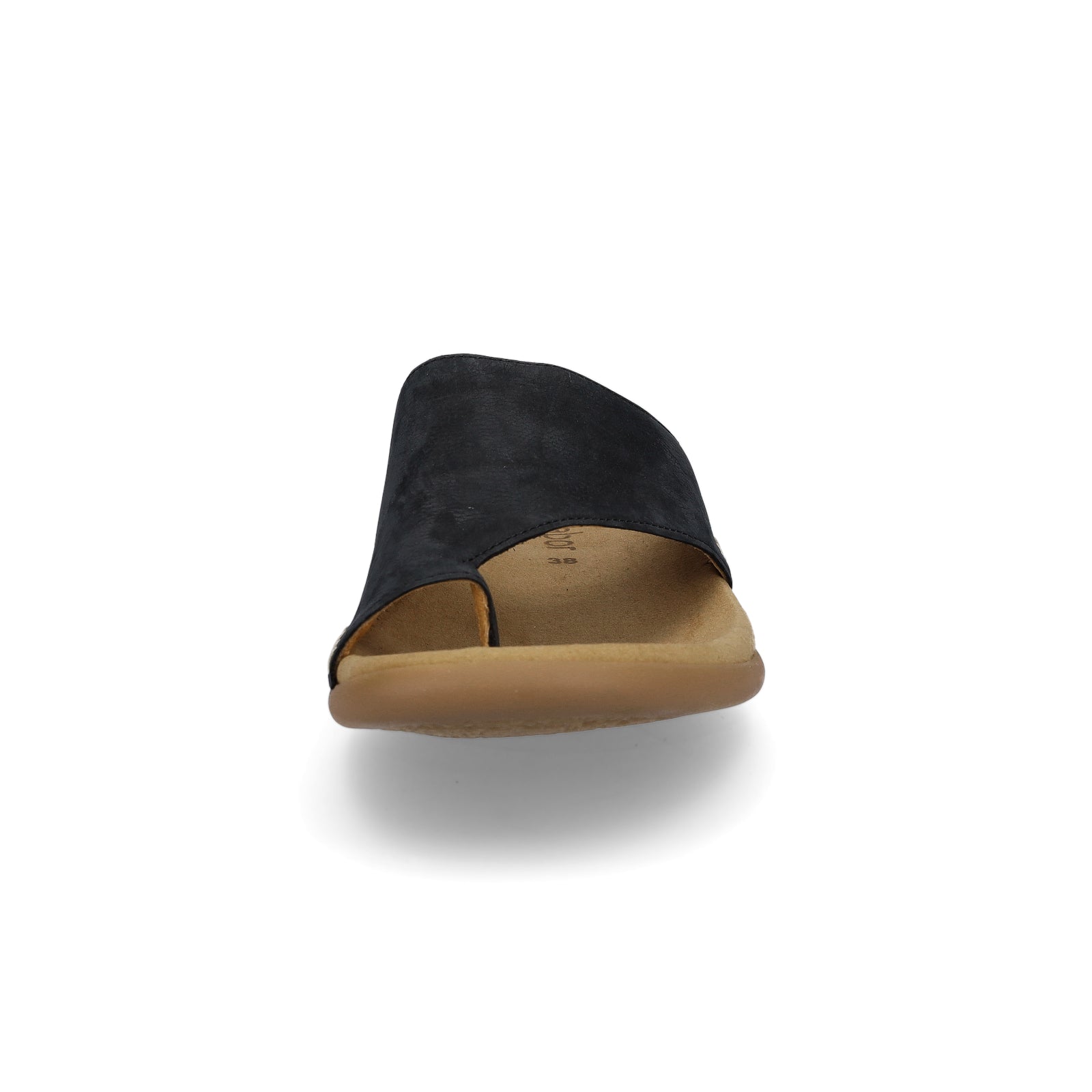 Gabor Damen Leder Pantolette dunkelblau