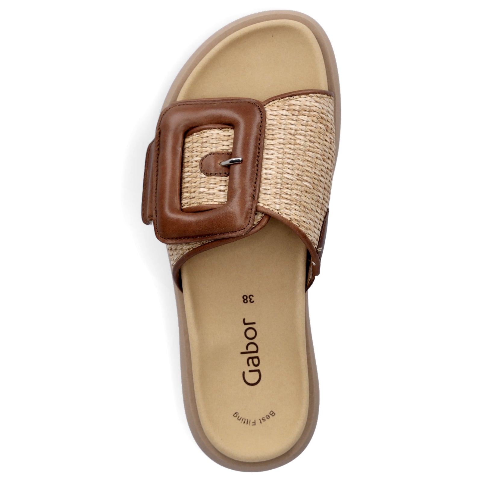 Gabor Damen Pantolette cognac caramel