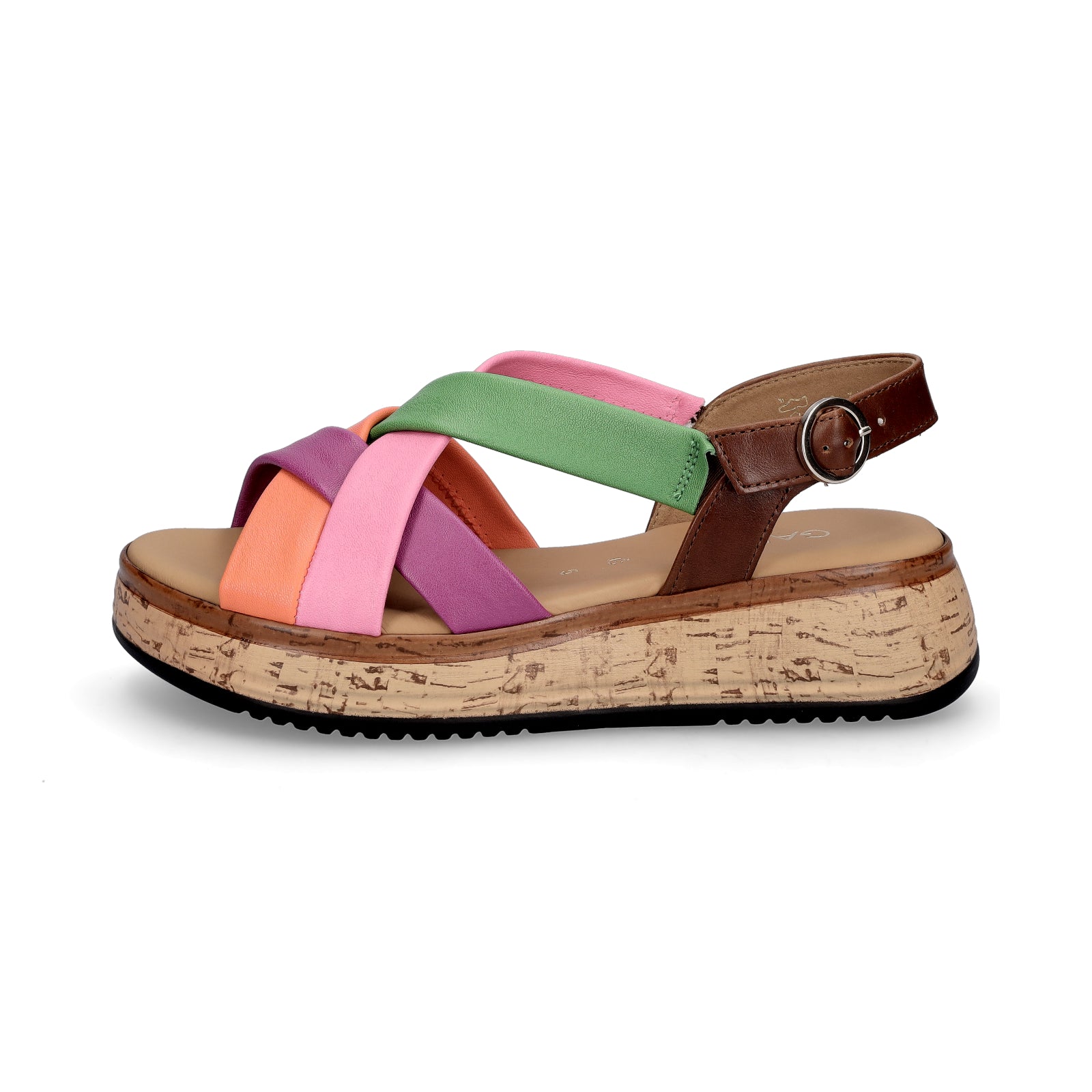 Gabor women's sandal multicolor