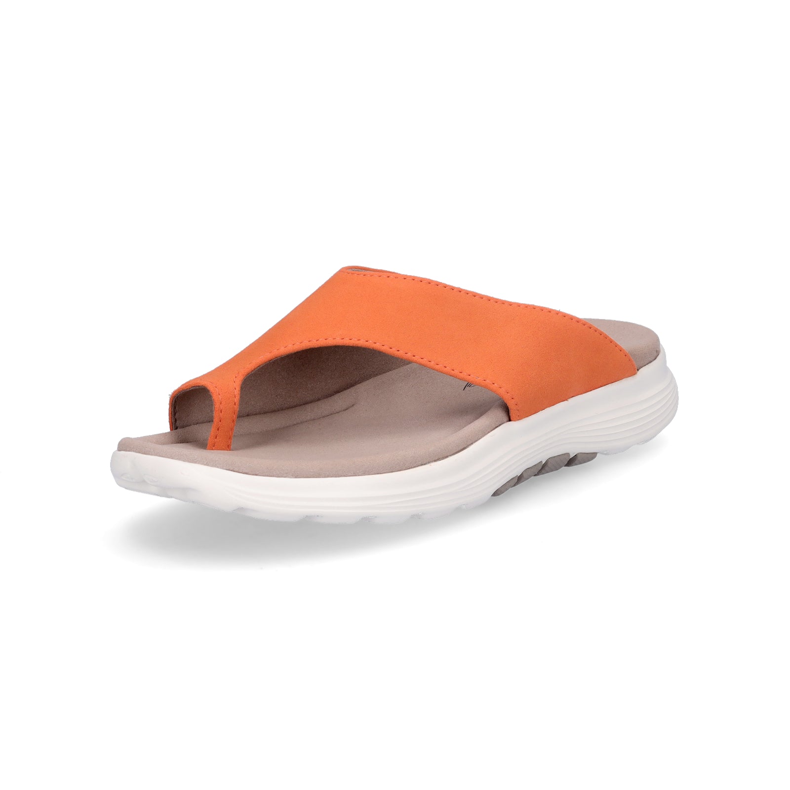 Gabor Rollingsoft Damen Pantolette orange