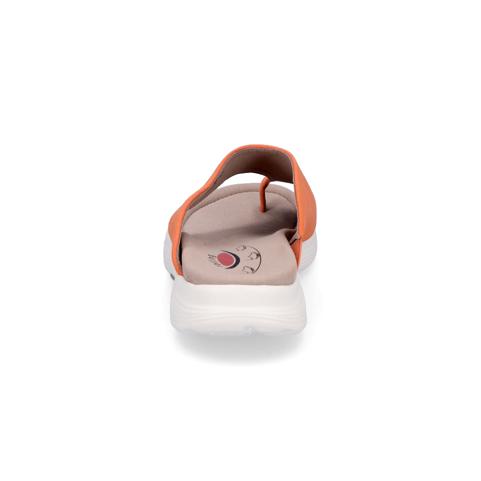 Gabor Rollingsoft Damen Pantolette orange