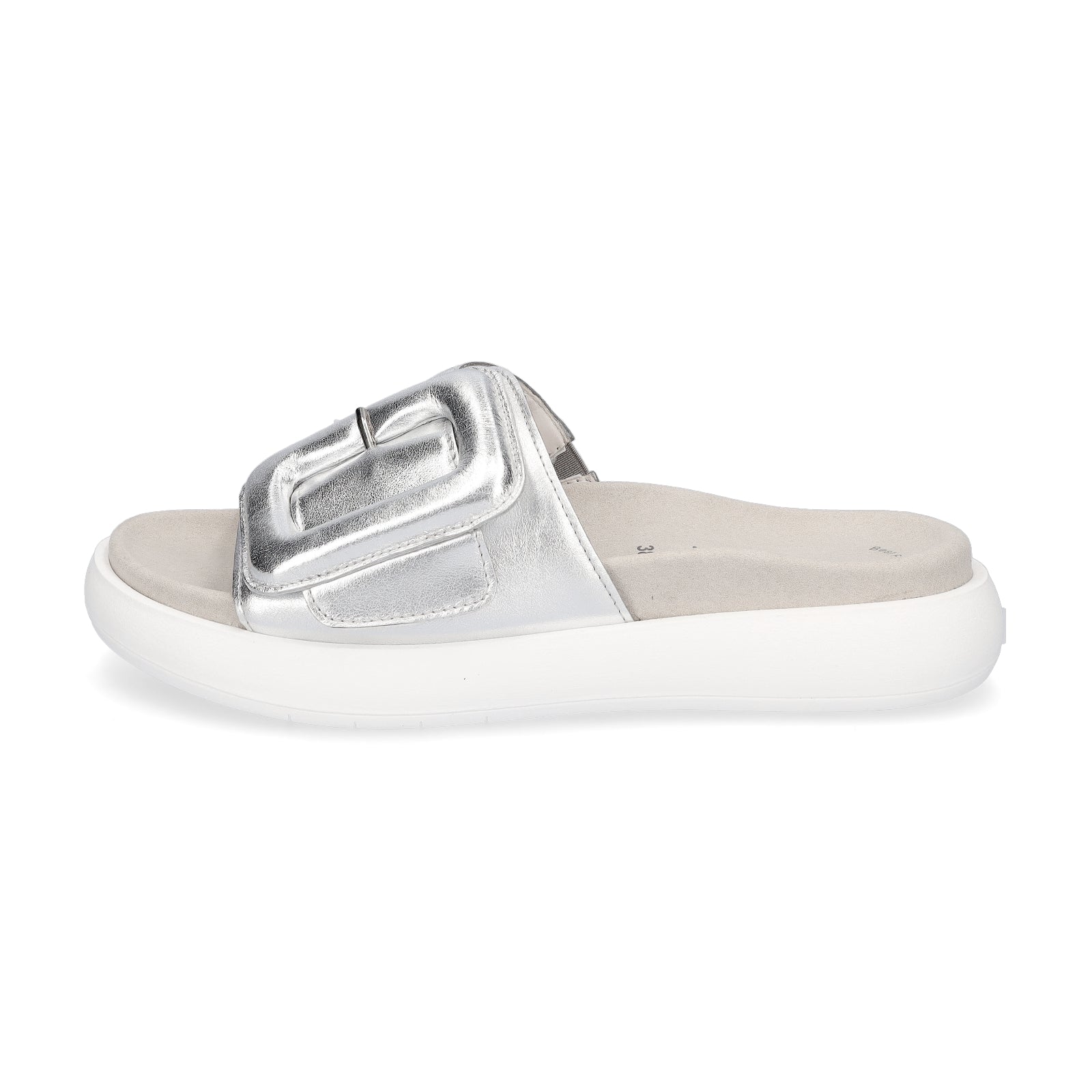 Gabor Damen Pantolette silber