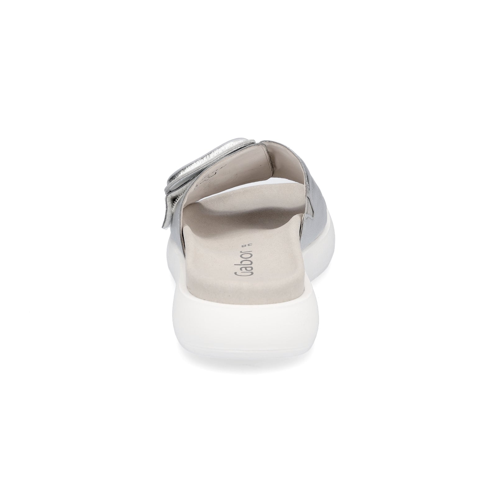 Gabor Damen Pantolette silber