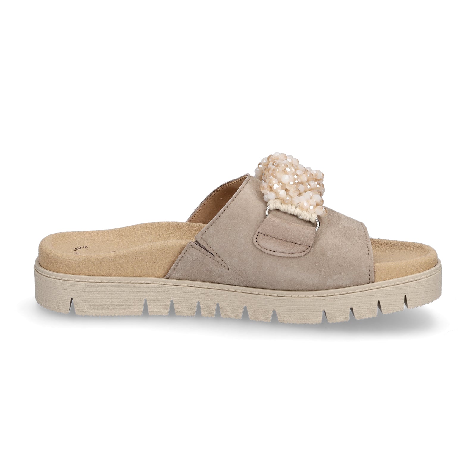 Gabor Damen Pantolette taupe