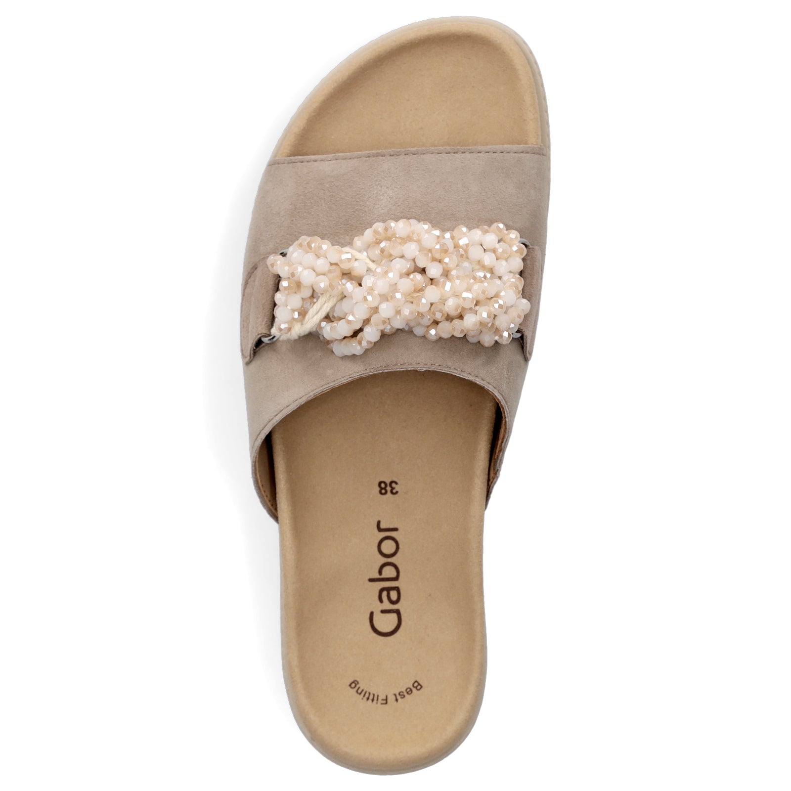 Gabor Damen Pantolette taupe