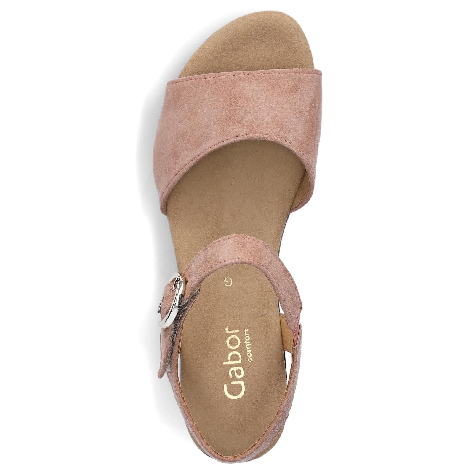 Gabor Damen Leder Sandalette beige
