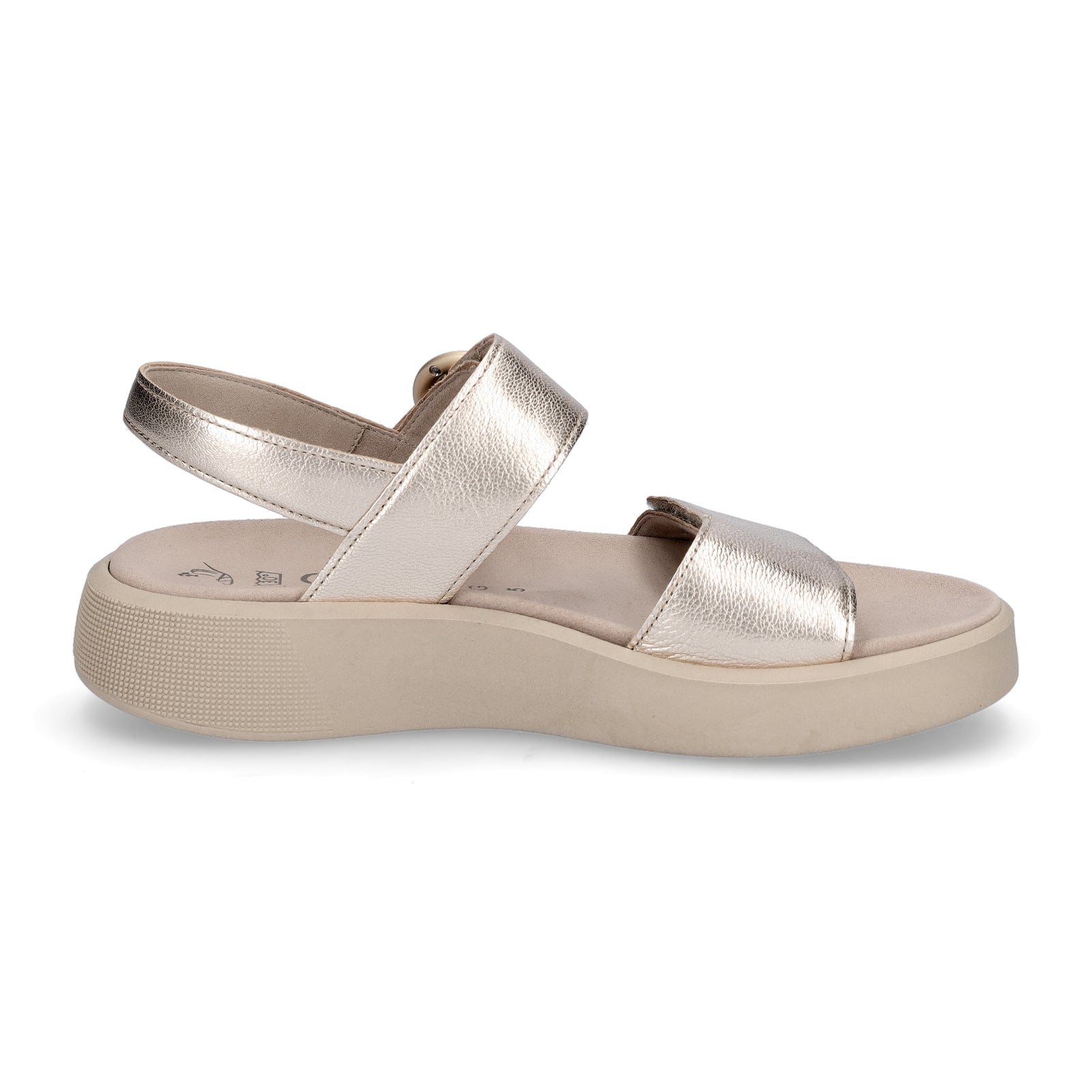 Gabor women's sandals gold