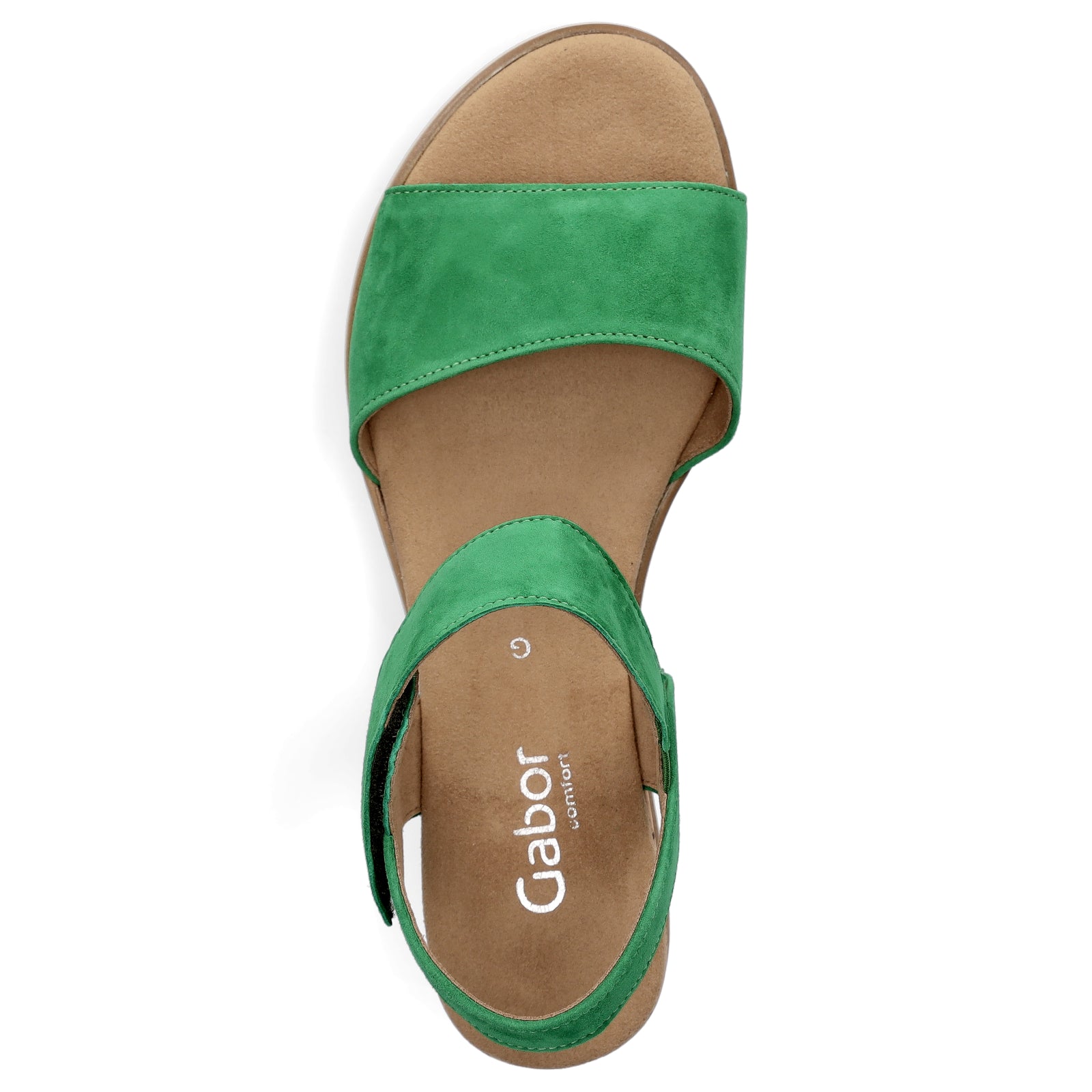 Gabor Damen Sandalette grün