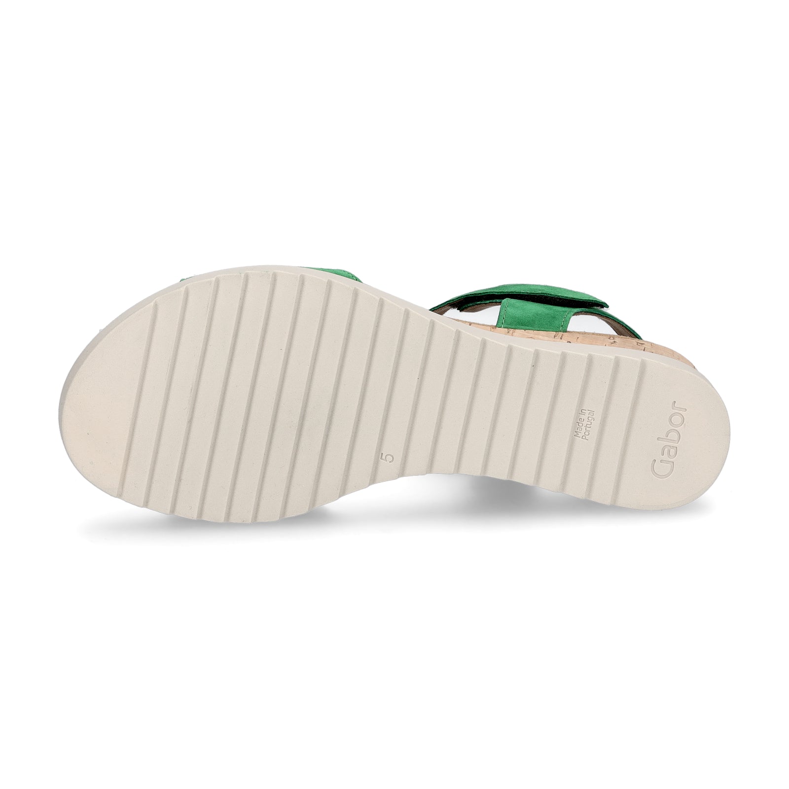 Gabor Damen Sandalette grün