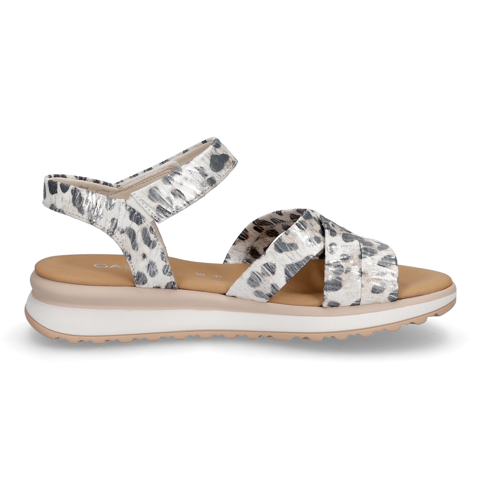 Gabor Damen Sandale luchs metallic