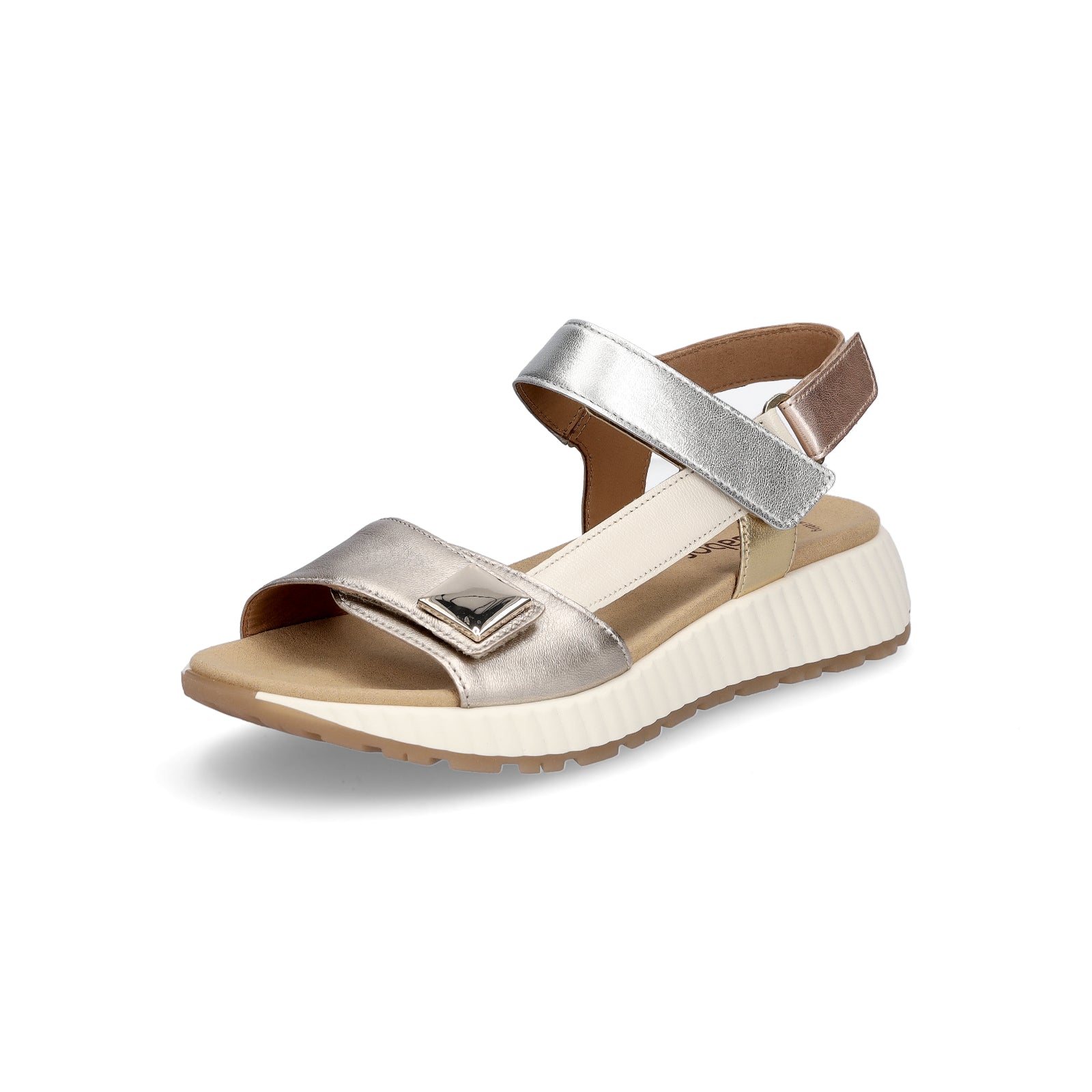 Gabor women's sandals metallic