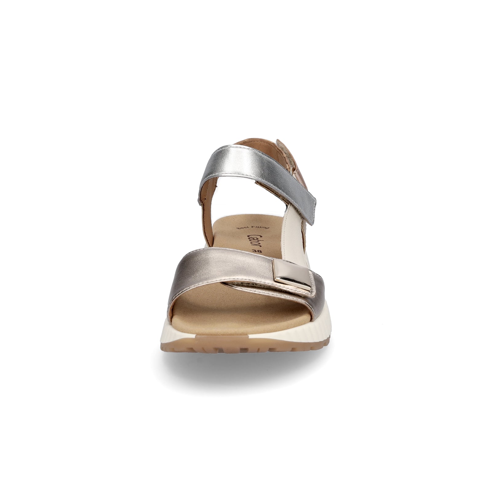 Gabor women's sandals metallic