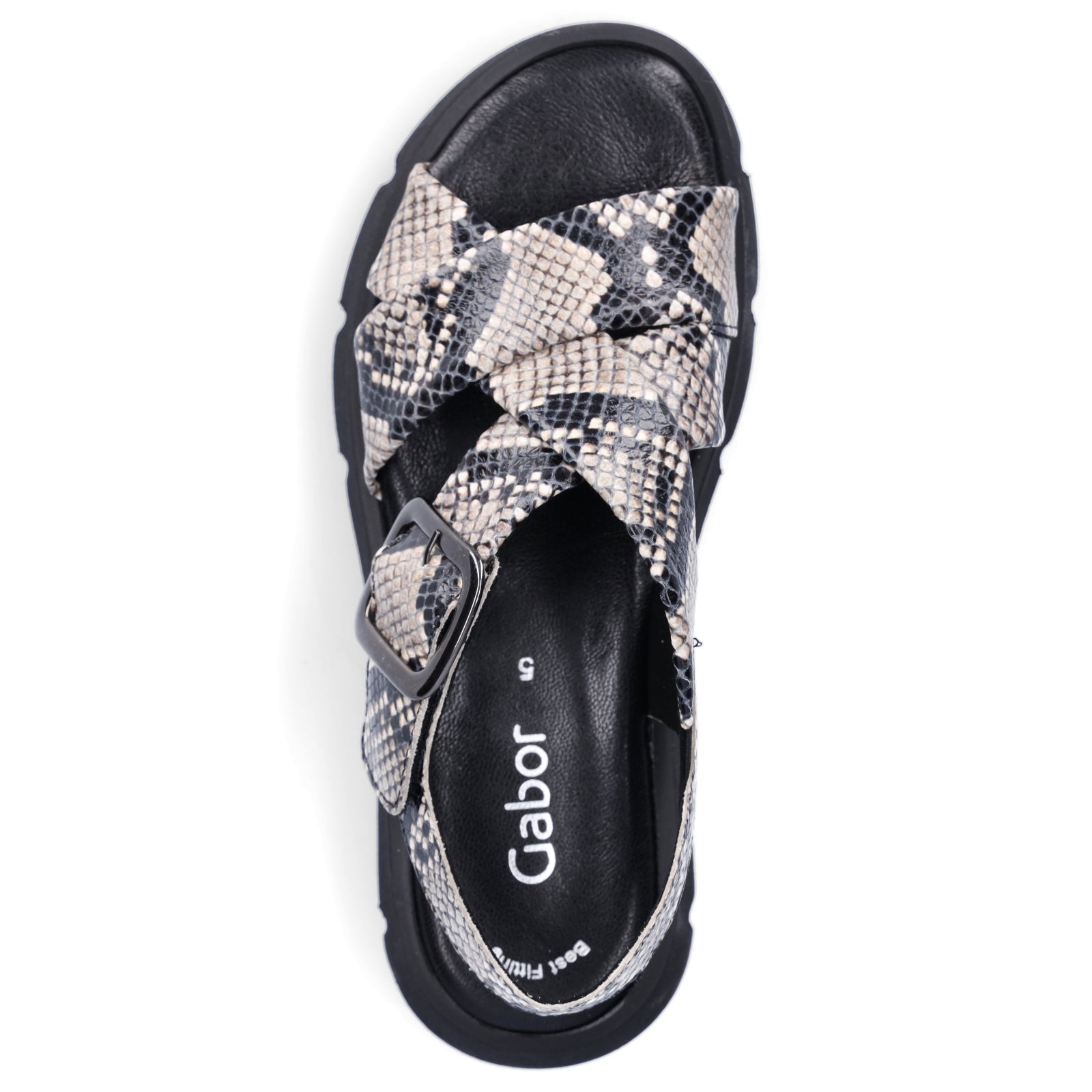 Gabor Damen Sandale python