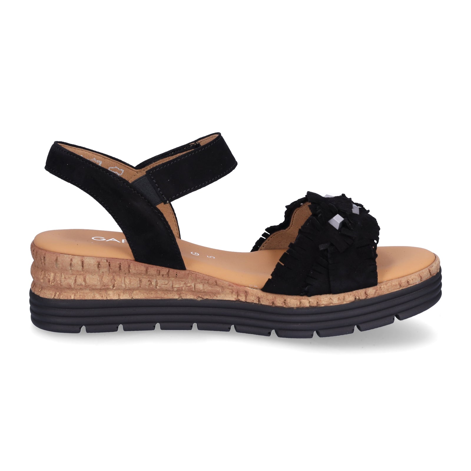 Gabor Damen Sandale schwarz