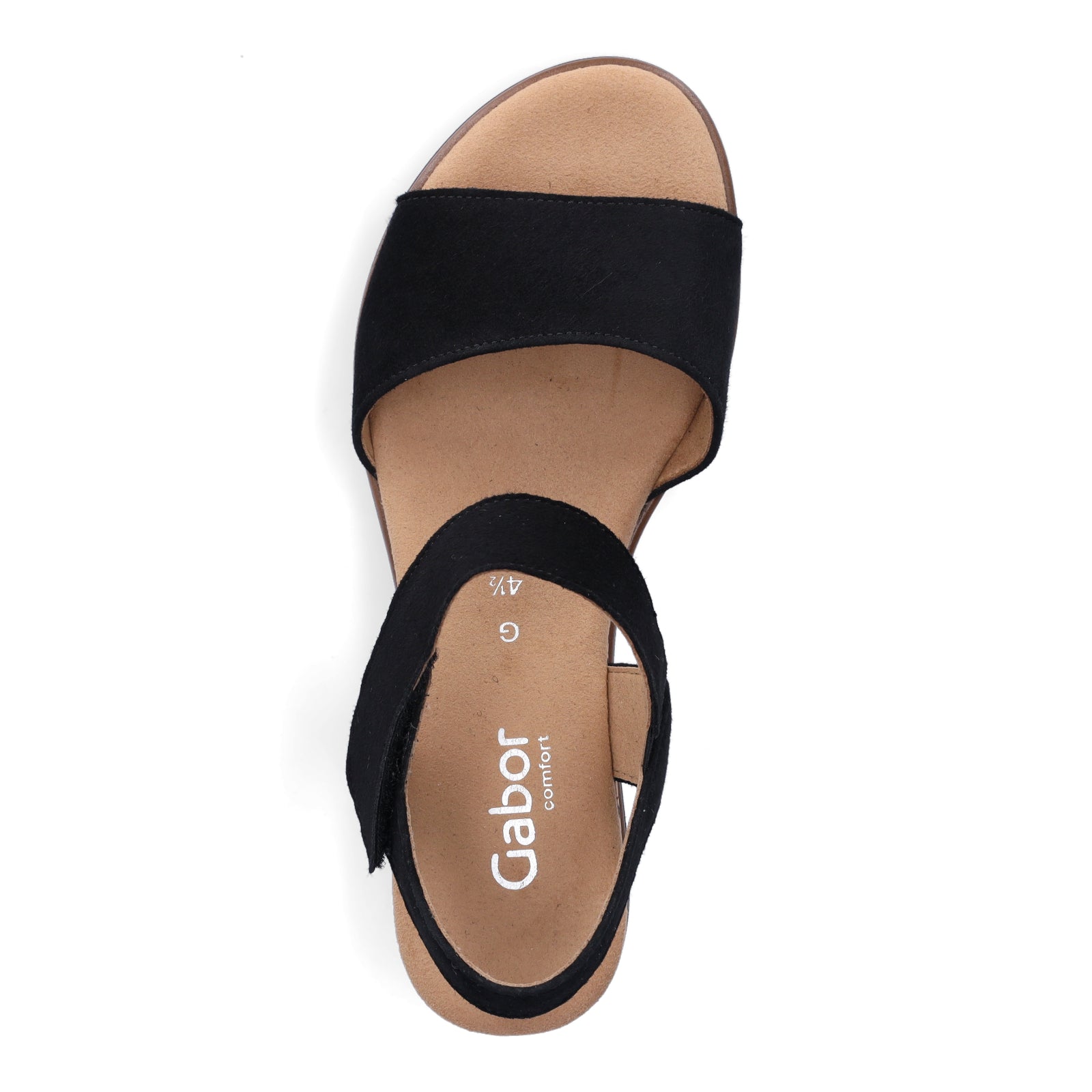 Gabor Damen Sandale schwarz