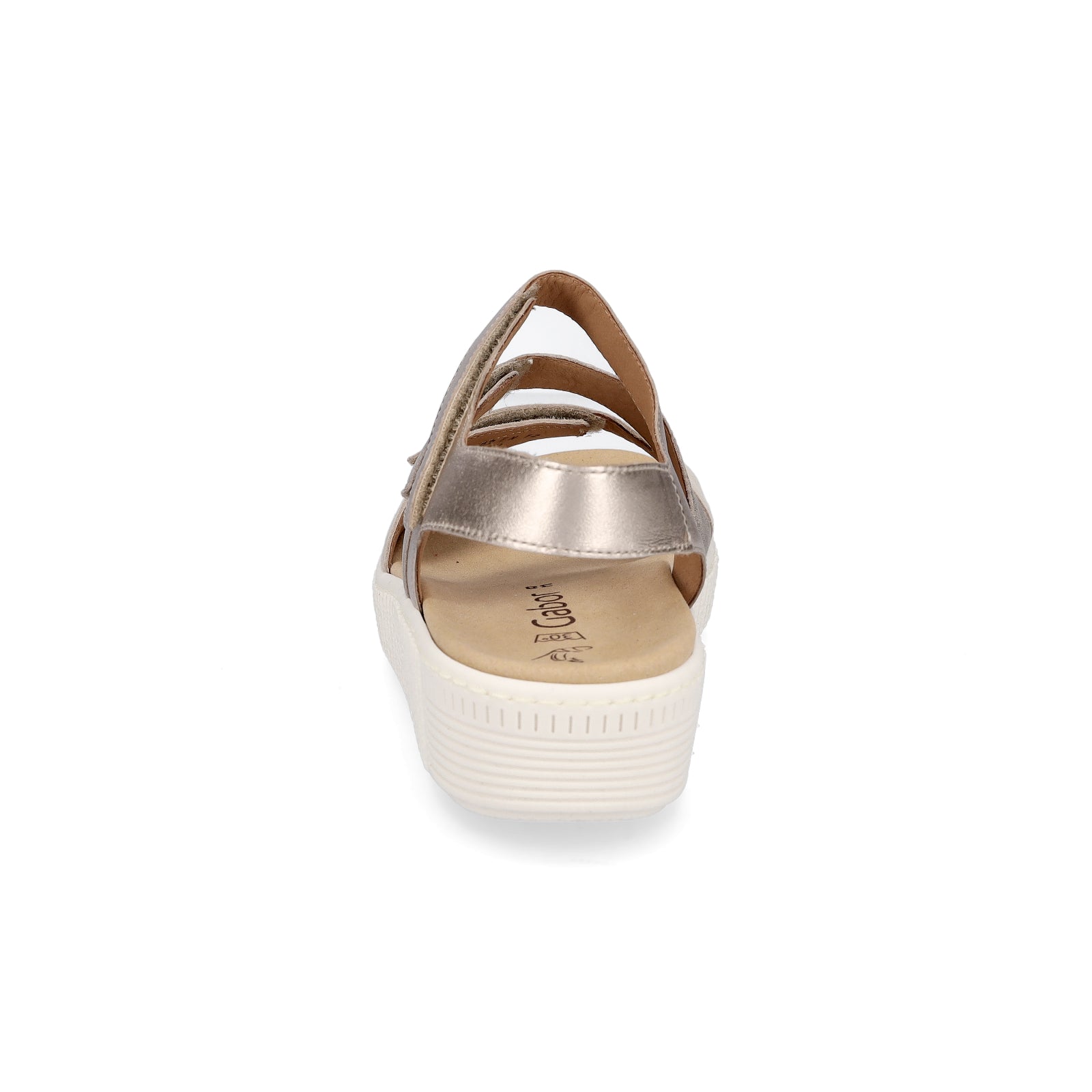 Gabor women's sandals metallic