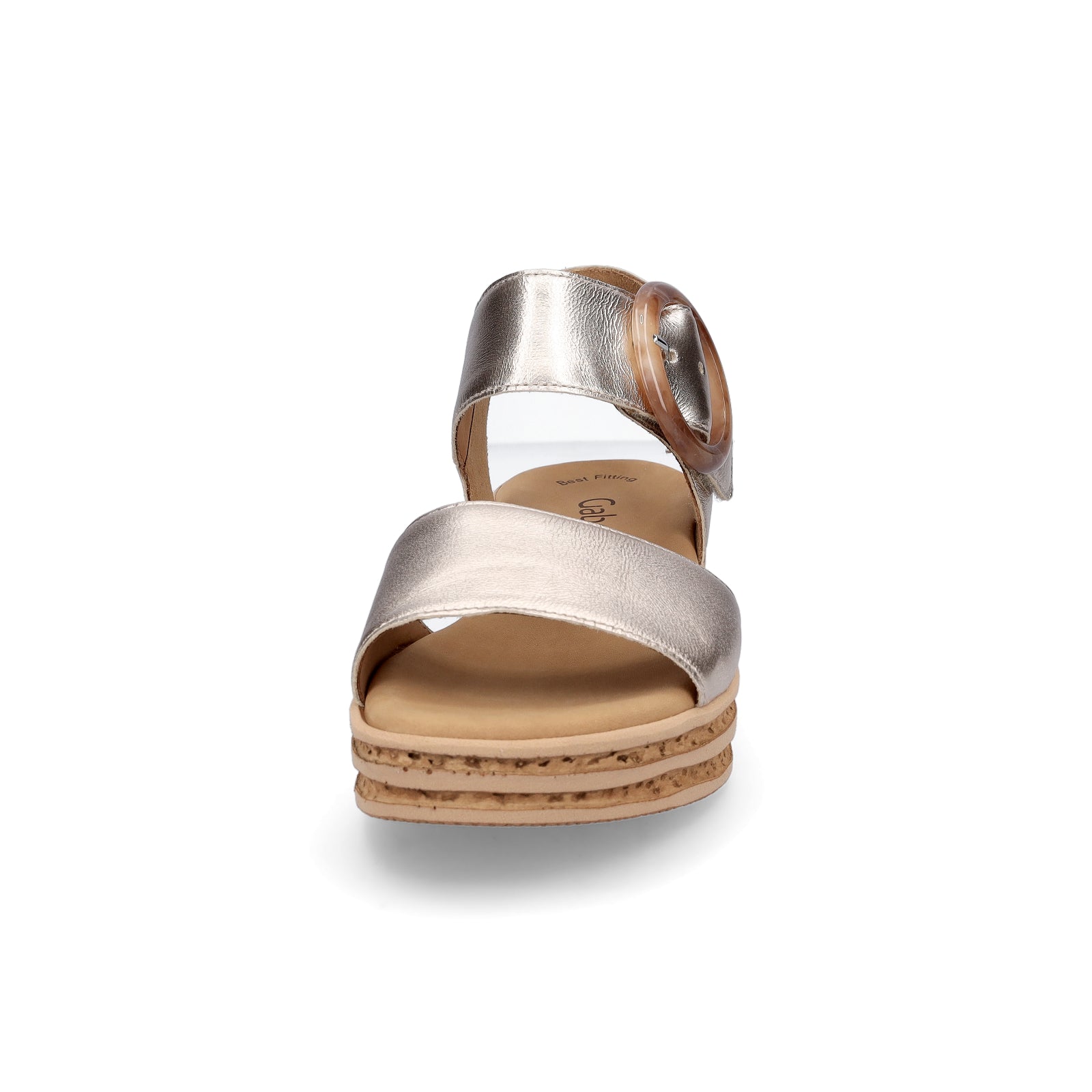 Gabor Damen Keil Sandalette roségold