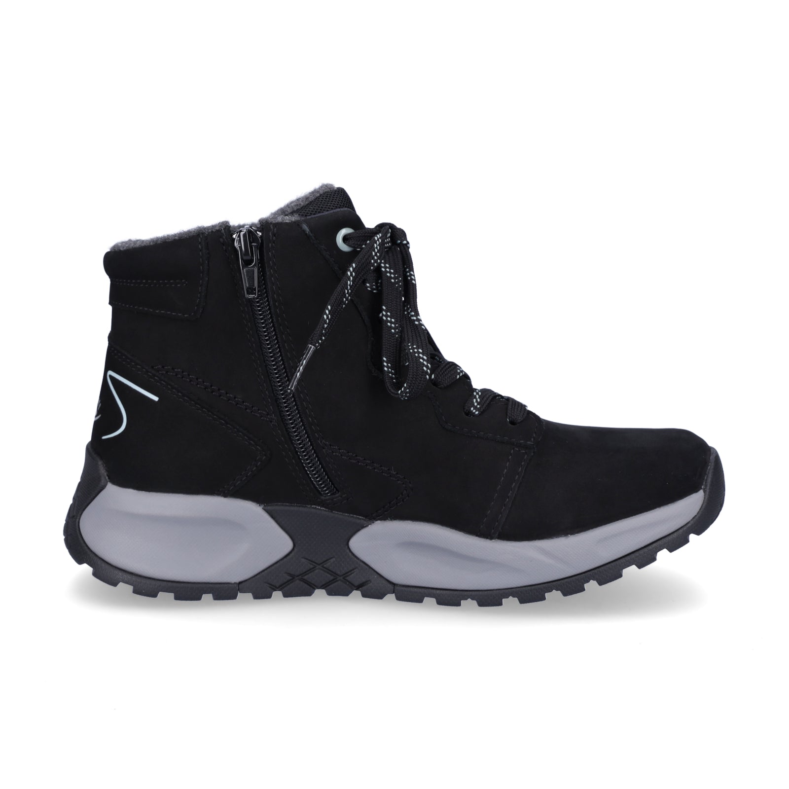 Gabor Damen Schnürstiefelette schwarz