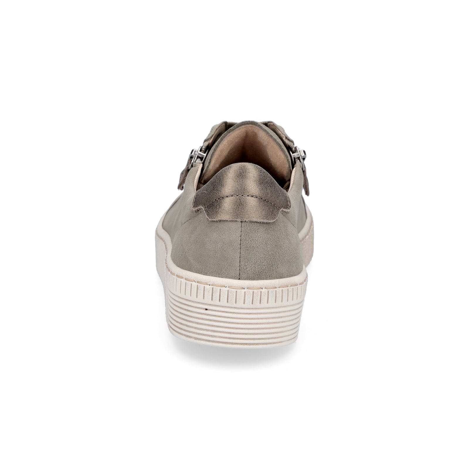 Gabor Damen Leder Sneaker schilf grün