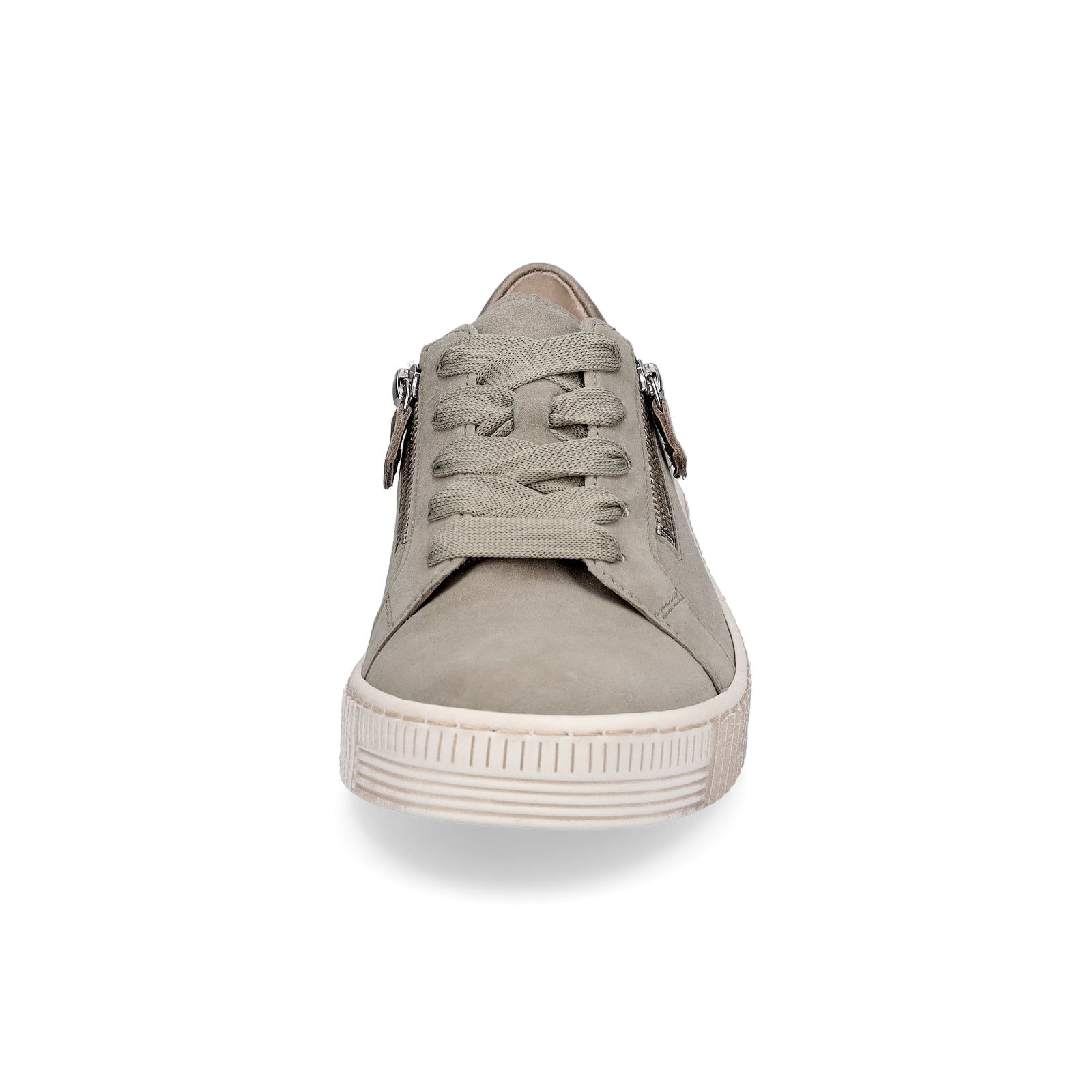 Gabor Damen Leder Sneaker schilf grün