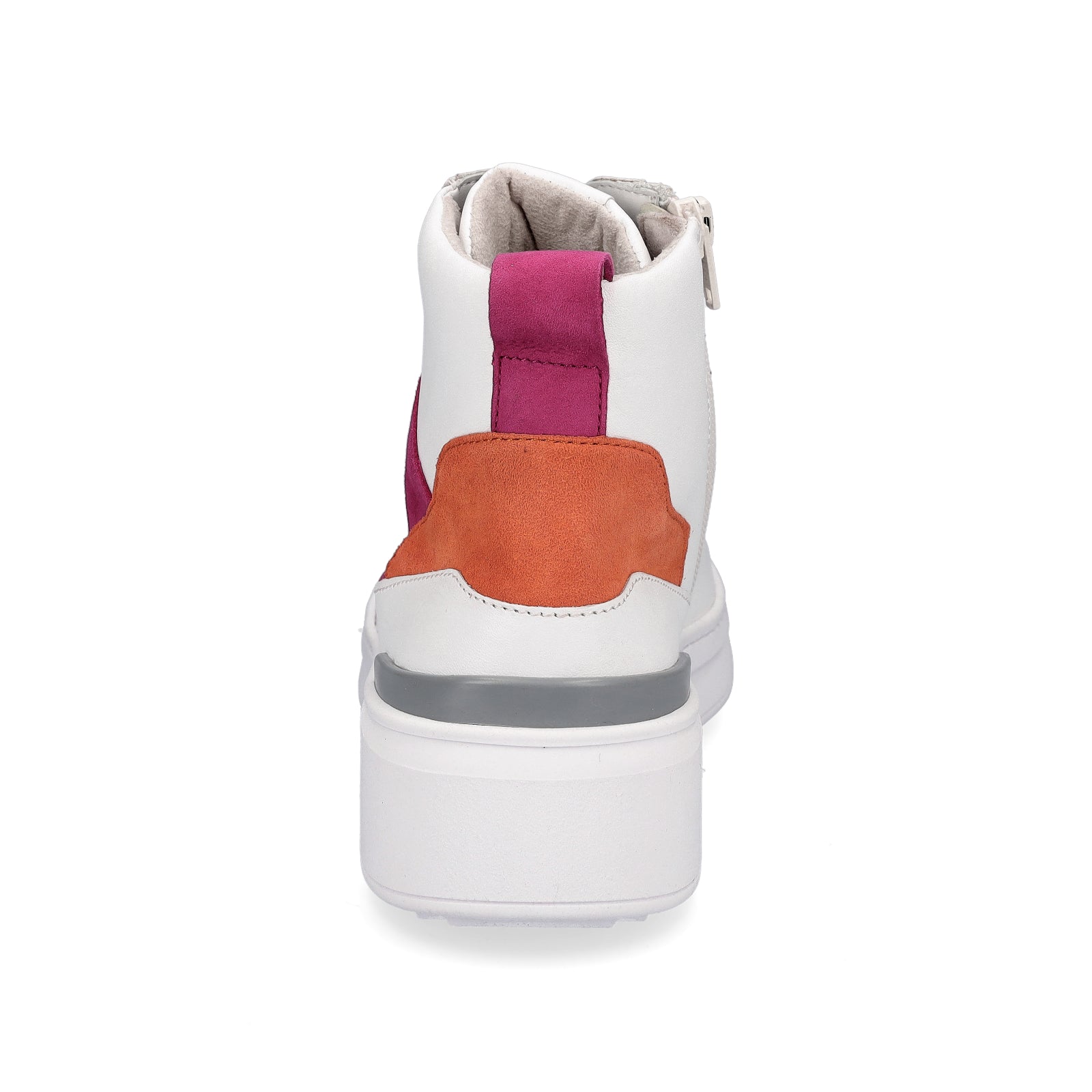 Gabor Damen High Top Sneaker weiß pink