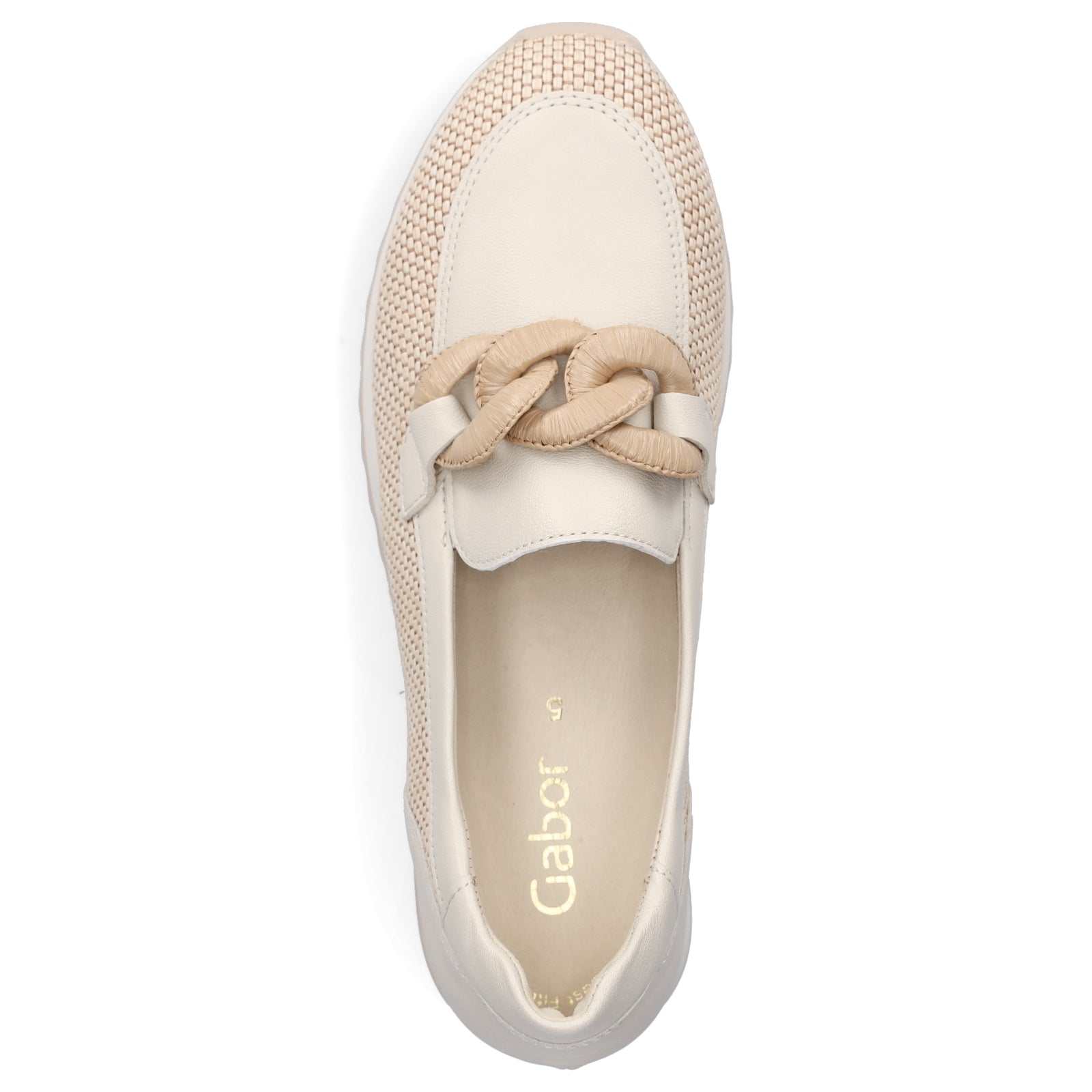 Gabor women's slippers natural