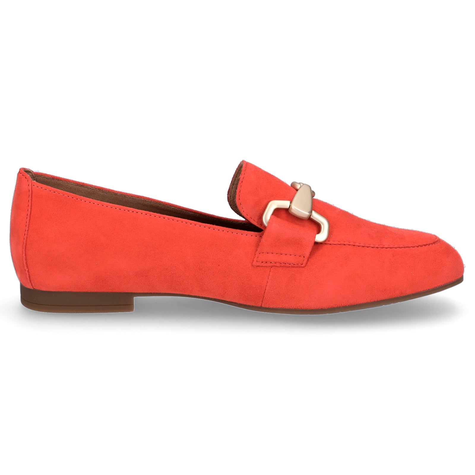 Gabor Damen Leder Slipper orange