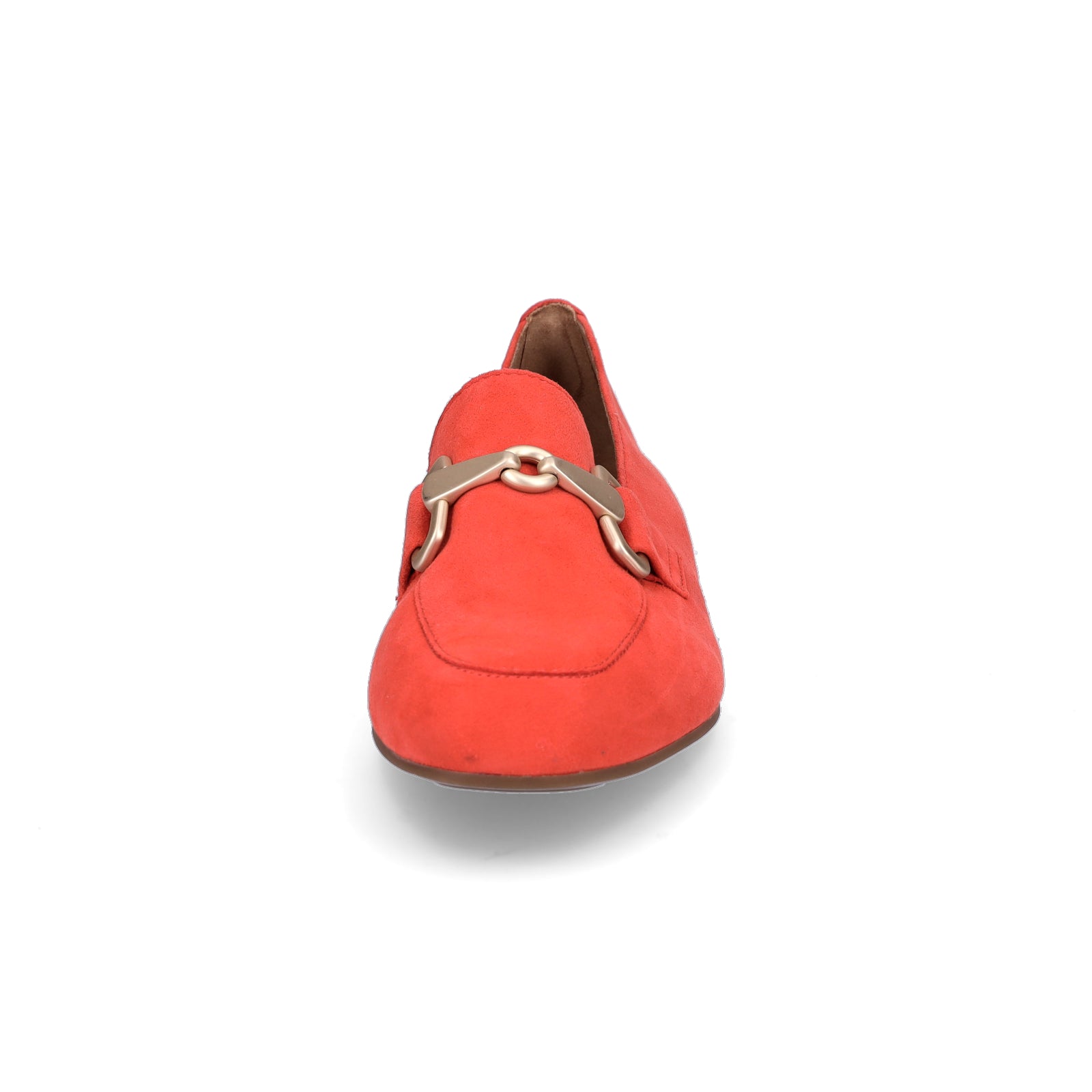 Gabor Damen Leder Slipper orange