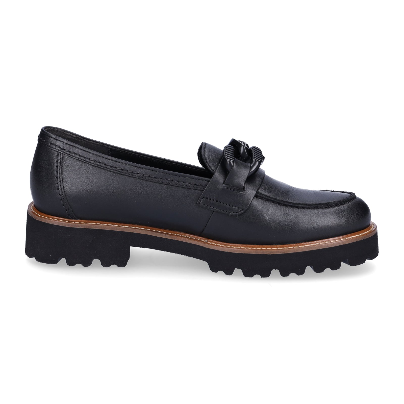 Gabor women's loafers black