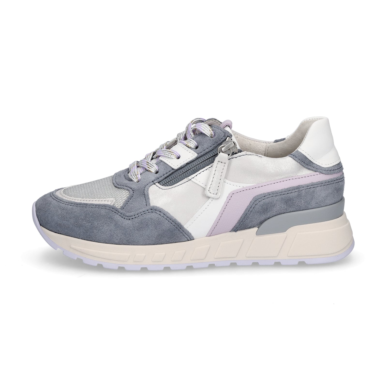 Gabor Damen Sneaker blau silber