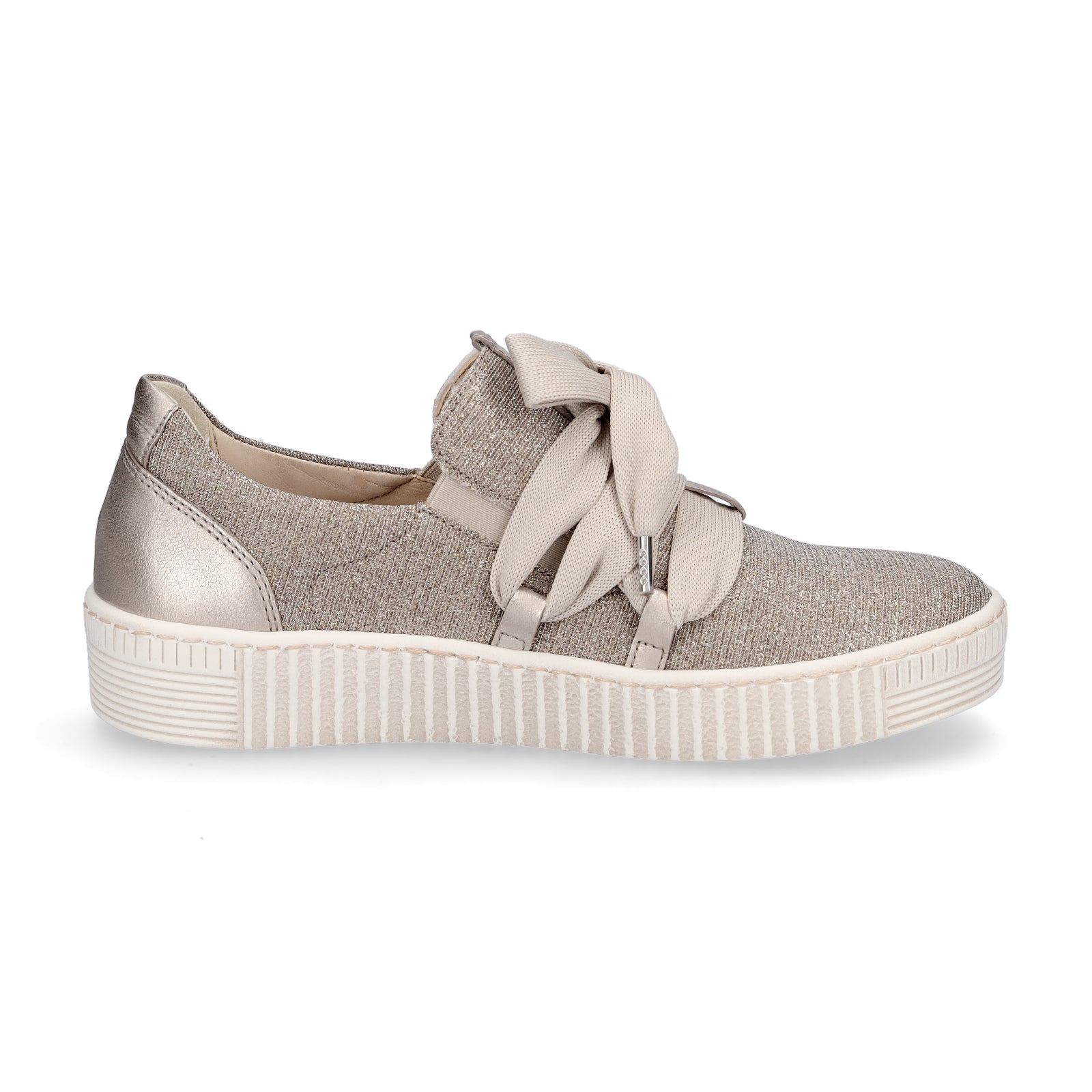 Gabor Damen Sneaker metallic