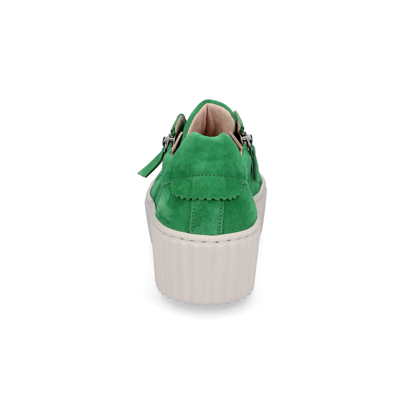 Gabor women's platform sneakers green