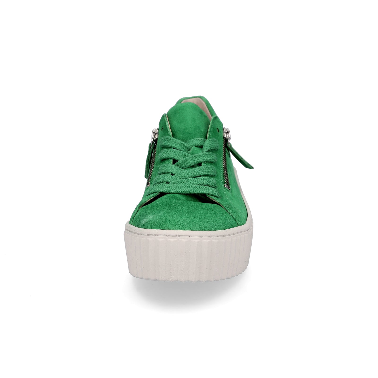 Gabor women's platform sneakers green
