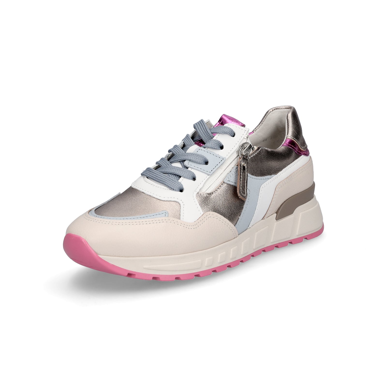 Gabor Damen Sneaker beige metallic