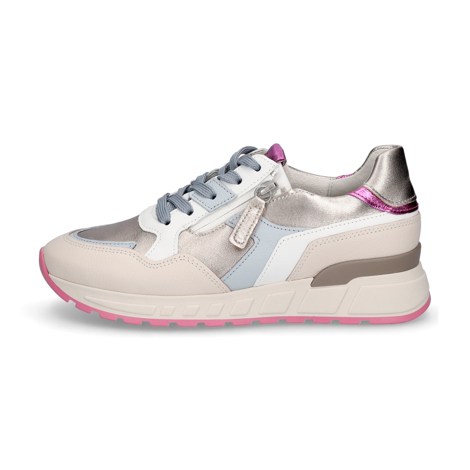Gabor Damen Sneaker beige metallic
