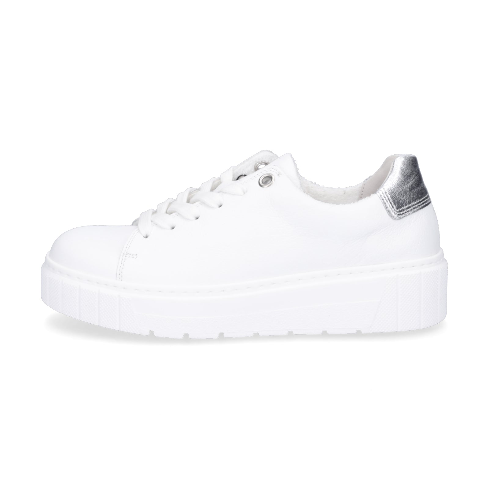 Gabor Damen Sneaker weiß silber