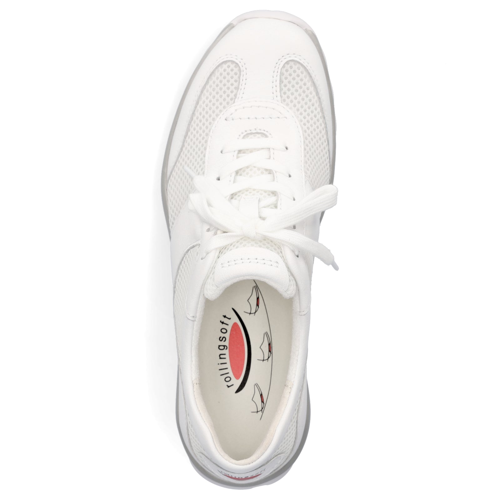 Gabor Rollingsoft women's sneakers white