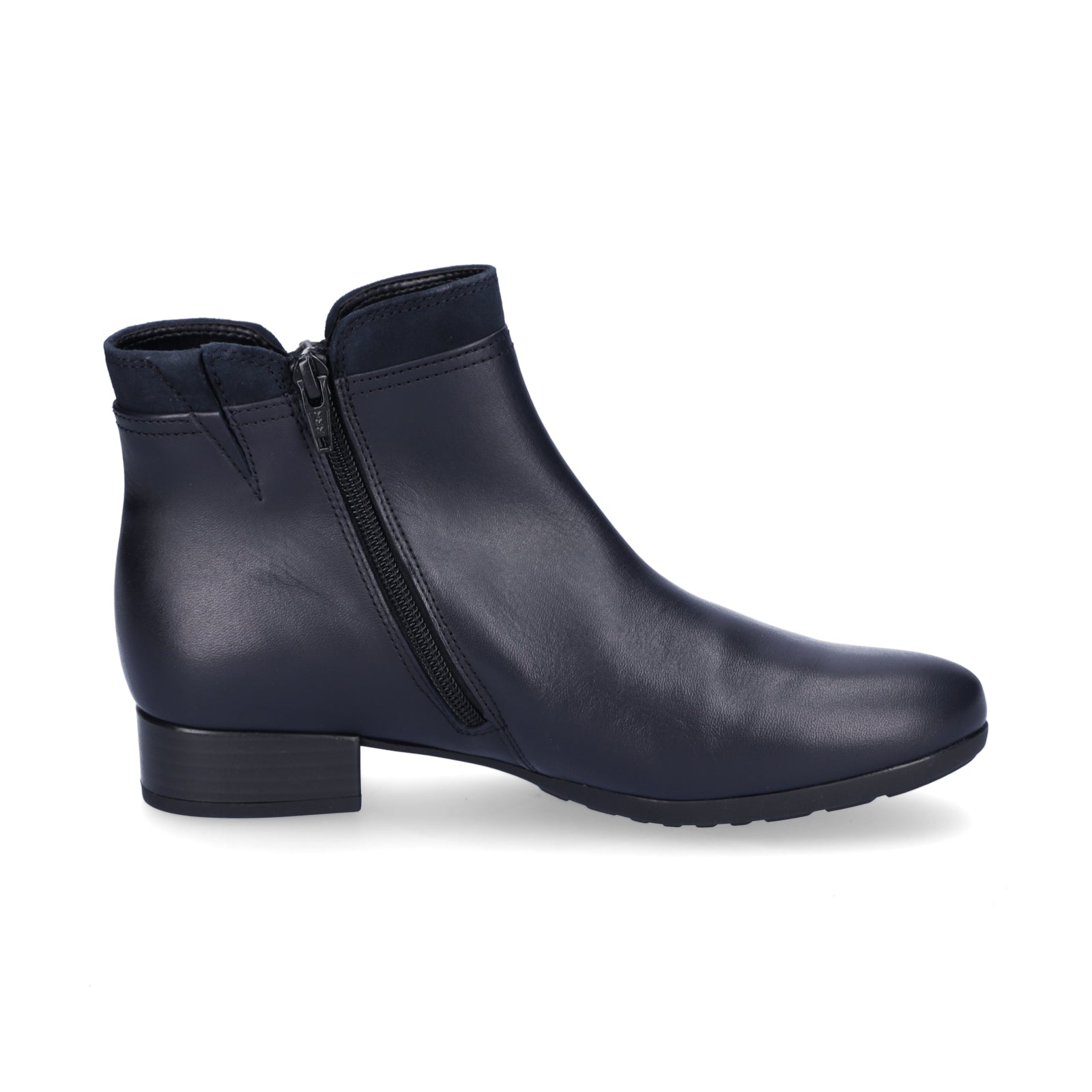 Gabor women's leather ankle boots blue