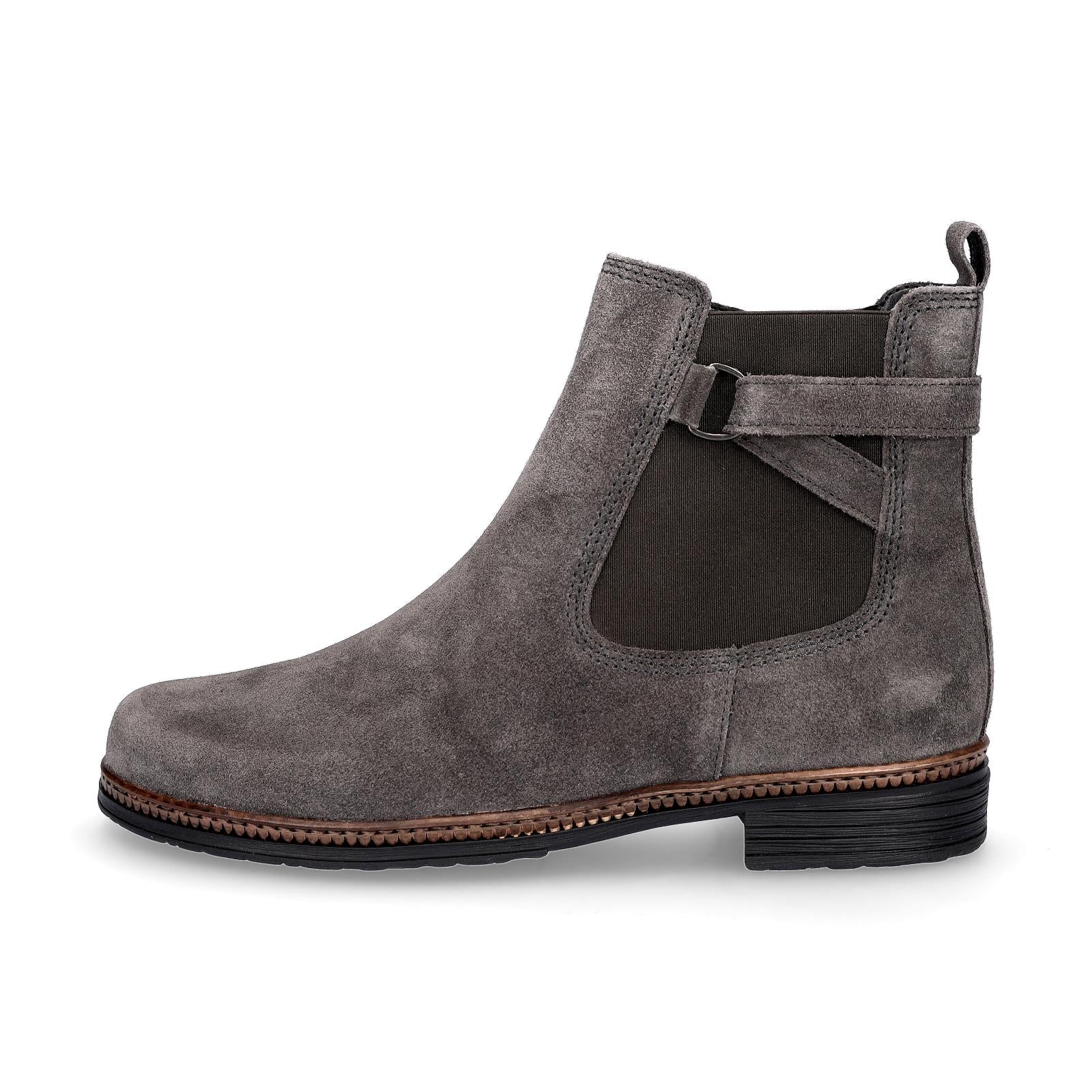 Gabor Damen Chelsea Stiefelette grau