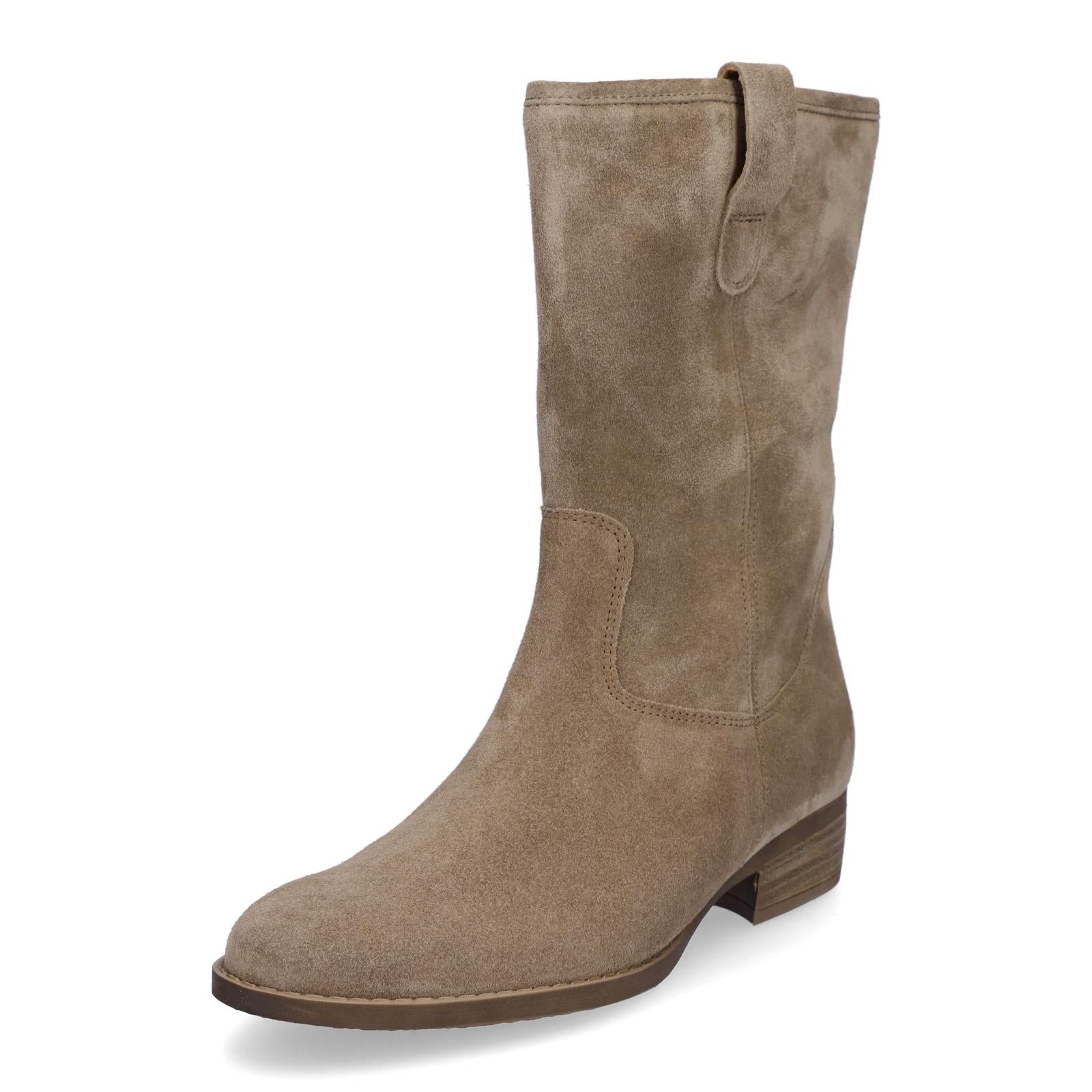 Gabor Damen Halbschaft Stiefel beige