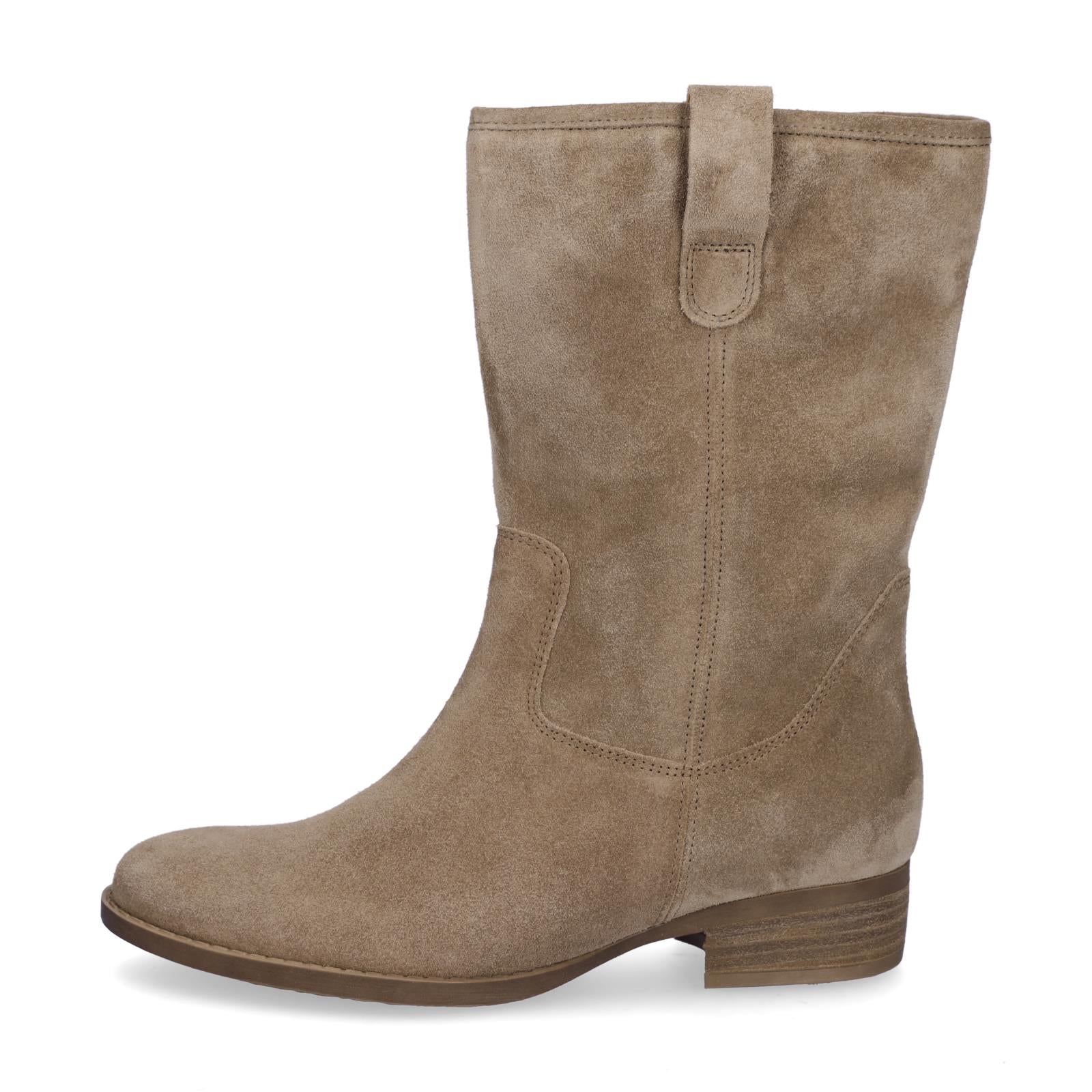 Gabor Damen Halbschaft Stiefel beige