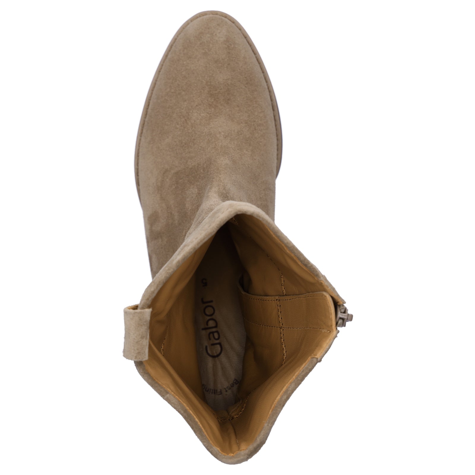 Gabor Damen Halbschaft Stiefel beige
