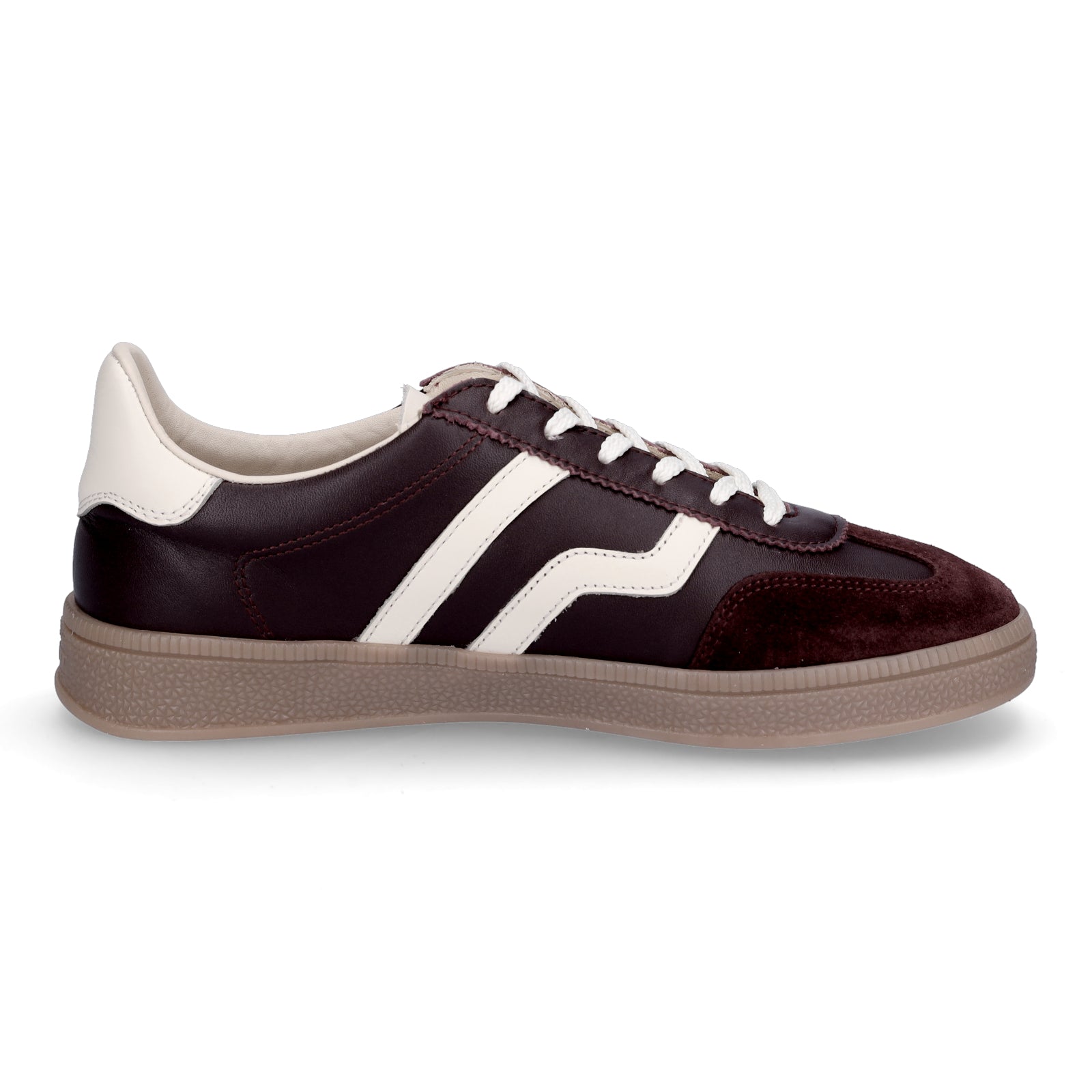 Gant women's sneakers Cuzima wine red cream